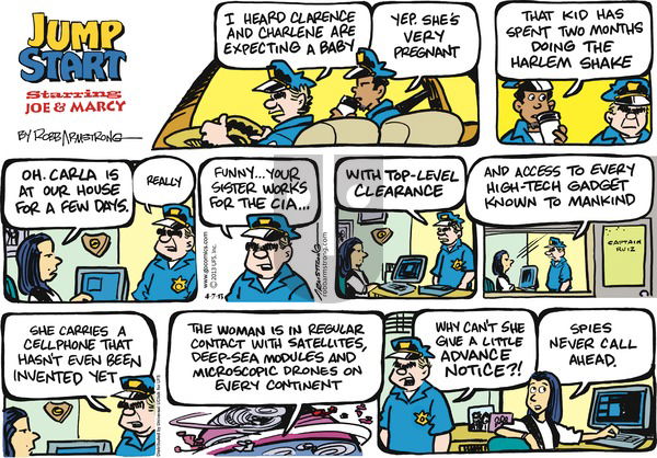 JumpStart on Sunday April 7, 2013 Comic Strip