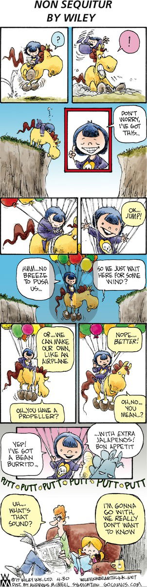Non Sequitur on Sunday April 30, 2017 Comic Strip