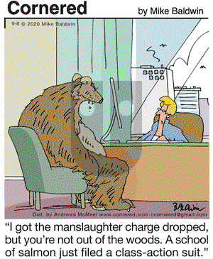 Cornered on Tuesday September 8, 2020 Comic Strip