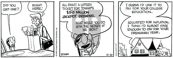 Grand Avenue on Monday October 20, 2003 Comic Strip
