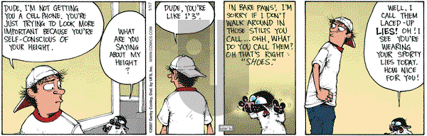 Get Fuzzy on Wednesday January 17, 2007 Comic Strip