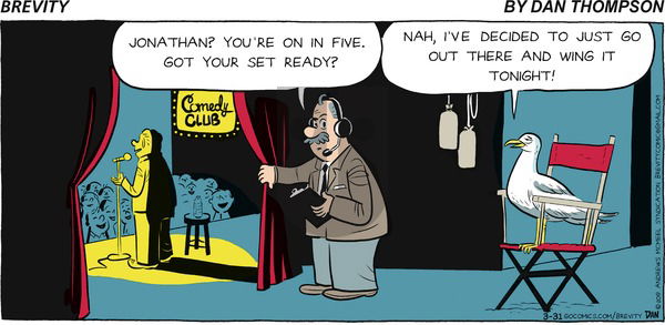 Brevity on Sunday March 31, 2019 Comic Strip