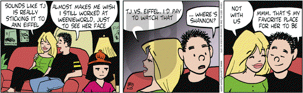 Luann on Monday April 23, 2012 Comic Strip