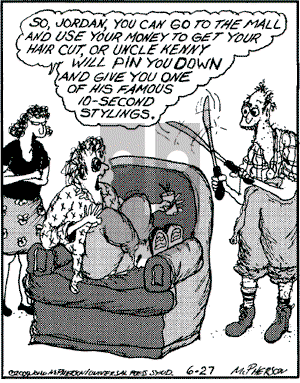 Close to Home on Saturday June 27, 2009 Comic Strip