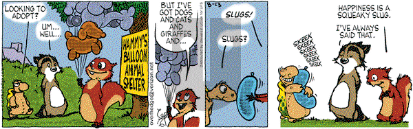 Over the Hedge on Tuesday August 23, 2011 Comic Strip