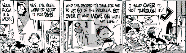 Rose is Rose - Saturday April 24, 1999 Comic Strip