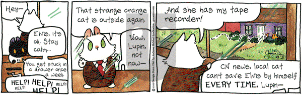 Breaking Cat News on Saturday October 5, 2019 Comic Strip
