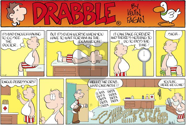 Drabble on Sunday January 1, 2012 Comic Strip