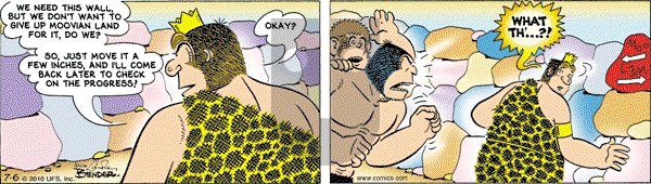 Alley Oop on Tuesday July 6, 2010 Comic Strip