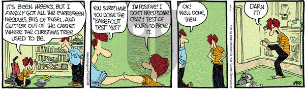 The Buckets on Wednesday January 7, 2015 Comic Strip