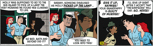 Rip Haywire on Tuesday October 20, 2015 Comic Strip