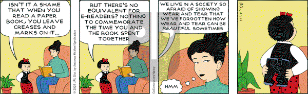 Nancy on Wednesday April 2, 2025 Comic Strip