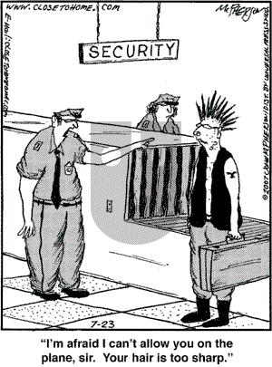 Close to Home on Monday July 23, 2007 Comic Strip