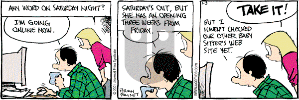Adam@Home on Wednesday January 3, 2001 Comic Strip