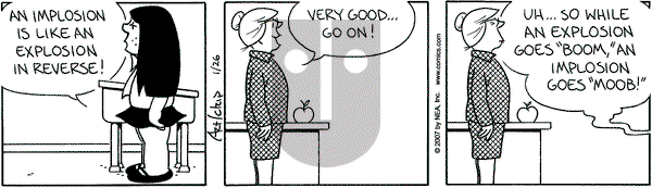 The Born Loser on Friday January 26, 2007 Comic Strip