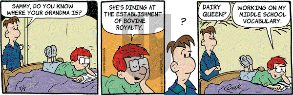 Lola on Tuesday August 8, 2017 Comic Strip
