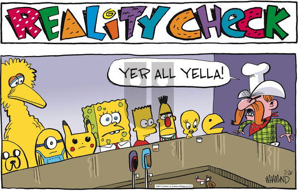 Reality Check on Sunday February 28, 2021 Comic Strip