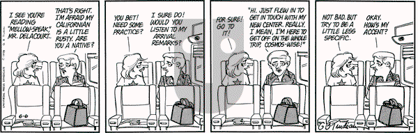Doonesbury on Wednesday June 6, 1979 Comic Strip