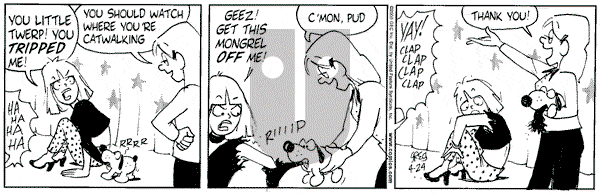 Luann on Saturday December 2, 2000 Comic Strip