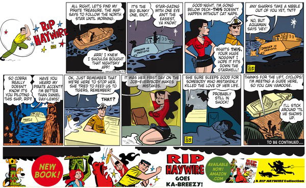 Rip Haywire on Sunday August 30, 2015 Comic Strip