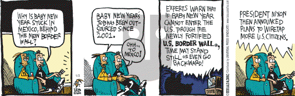 La Cucaracha on Tuesday January 3, 2006 Comic Strip