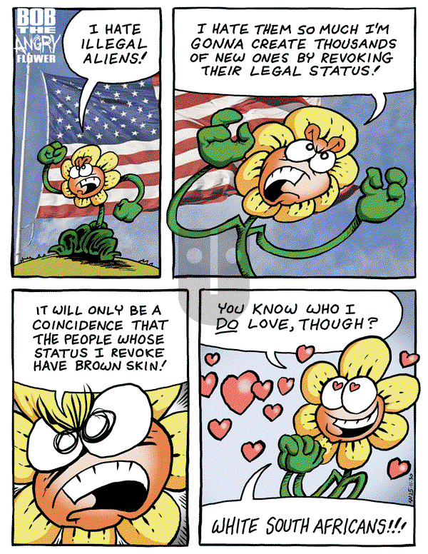 Bob the Angry Flower on Monday December 1, 2025 Comic Strip