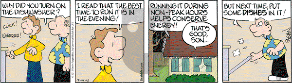 Drabble on Friday December 14, 2012 Comic Strip