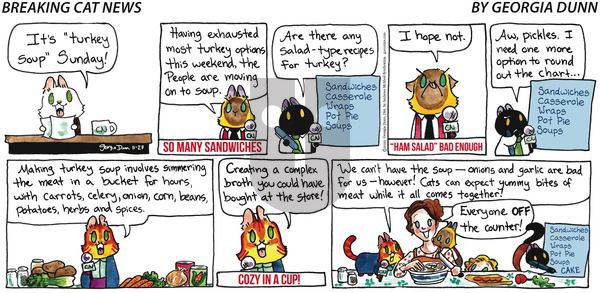 Breaking Cat News - Sunday November 27, 2022 Comic Strip