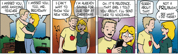 Luann on Saturday August 15, 2015 Comic Strip