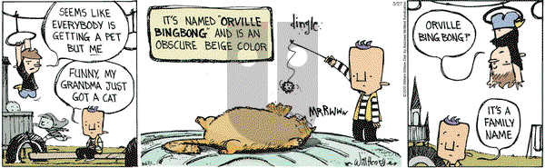 Wallace the Brave on Wednesday March 27, 2019 Comic Strip
