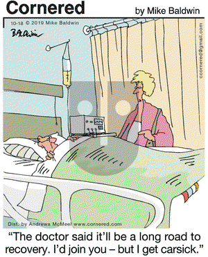 Cornered on Friday October 18, 2019 Comic Strip