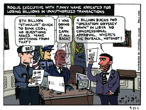 Ted Rall on Friday September 23, 2011 Comic Strip