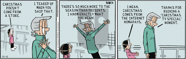 Grand Avenue on Tuesday December 12, 2023 Comic Strip