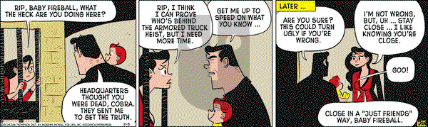 Rip Haywire on Thursday February 8, 2018 Comic Strip