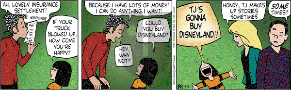 Luann on Wednesday September 17, 2014 Comic Strip