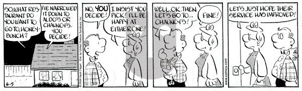 Drabble on Monday June 5, 2006 Comic Strip