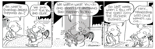 Soup to Nutz - Old on Tuesday August 12, 2003 Comic Strip