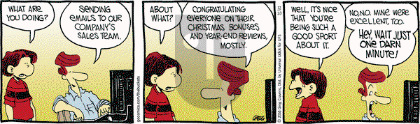 The Buckets on Tuesday December 20, 2016 Comic Strip
