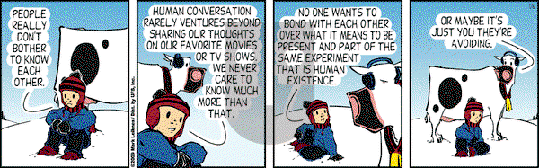 Cow and Boy Classics on Tuesday January 6, 2009 Comic Strip