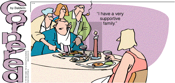 Cornered on Sunday November 23, 1997 Comic Strip