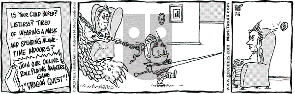 Lio on Thursday July 16, 2020 Comic Strip
