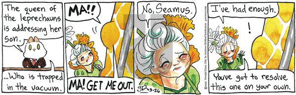 Breaking Cat News on Wednesday March 26, 2025 Comic Strip