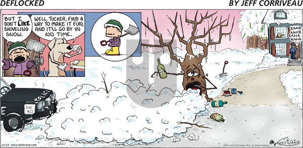 DeFlocked on Sunday December 22, 2013 Comic Strip