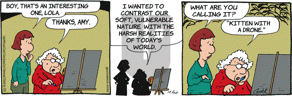 Lola on Saturday December 20, 2014 Comic Strip