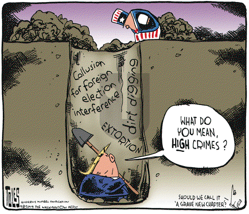 Tom Toles on Wednesday September 25, 2019 Comic Strip