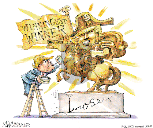 Matt Wuerker - Wednesday February 3, 2016 Comic Strip
