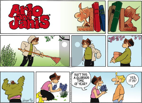 Arlo and Janis on Sunday April 21, 2019 Comic Strip