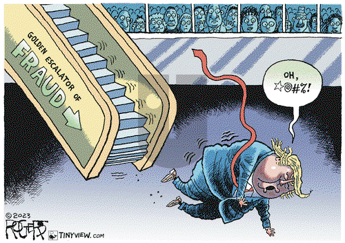 Rob Rogers - Tuesday October 3, 2023 Comic Strip