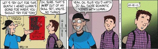 Luann - Tuesday January 26, 2010 Comic Strip