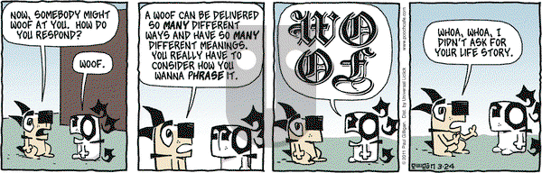 Pooch Cafe on Thursday March 24, 2011 Comic Strip